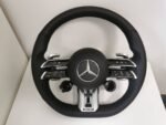 ALCANTARA Mercedes Benz W223 W213 W206 W177 63 AMG EQE 2021+ Steering Wheel Rim