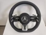 ALCANTARA Mercedes Benz W223 W213 W206 W177 63 AMG EQE 2021+ Steering Wheel Rim