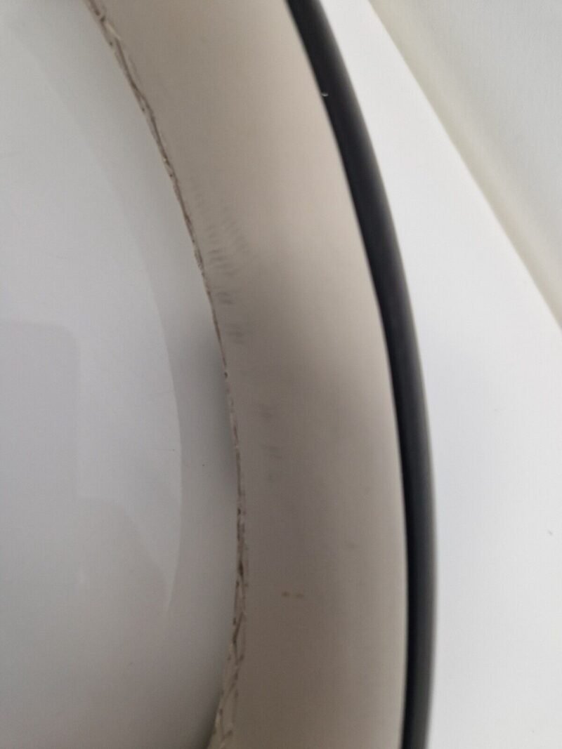 Mercedes-Benz OEM W223 S-Class 2021+ Wood Steering Wheel Beige Rim
