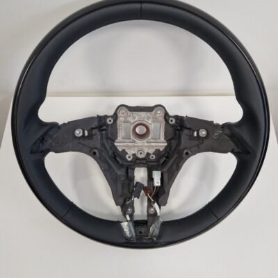 Mercedes-Benz OEM W223 S-Class 2021+ Wood Steering Wheel Black Piano Wood Rim