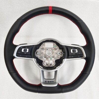 GENUINE VW Golf 7 GTI TCR DSG Mk7 (5G) Flat Bottom Steering Wheel