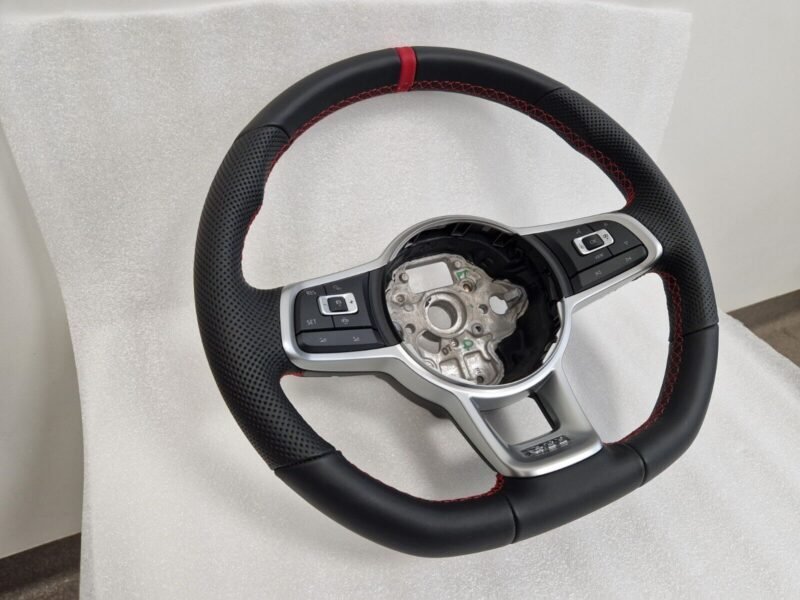 GENUINE VW Golf 7 GTI TCR DSG Mk7 (5G) Flat Bottom Steering Wheel