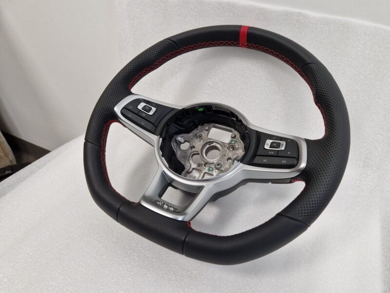 GENUINE VW Golf 7 GTI TCR DSG Mk7 (5G) Flat Bottom Steering Wheel