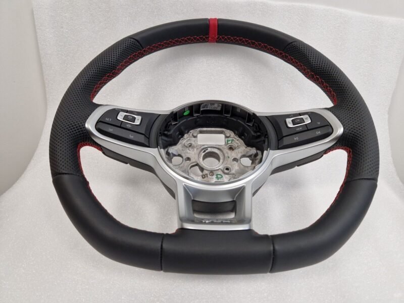 GENUINE VW Golf 7 GTI TCR DSG Mk7 (5G) Flat Bottom Steering Wheel