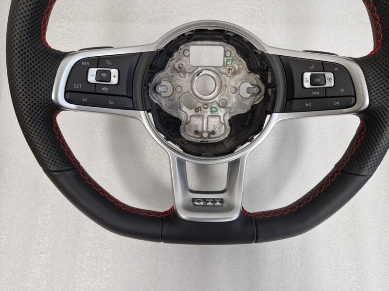 GENUINE VW Golf 7 GTI TCR DSG Mk7 (5G) Flat Bottom Steering Wheel