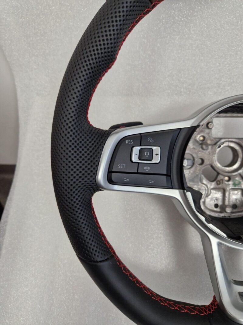 GENUINE VW Golf 7 GTI TCR DSG Mk7 (5G) Flat Bottom Steering Wheel