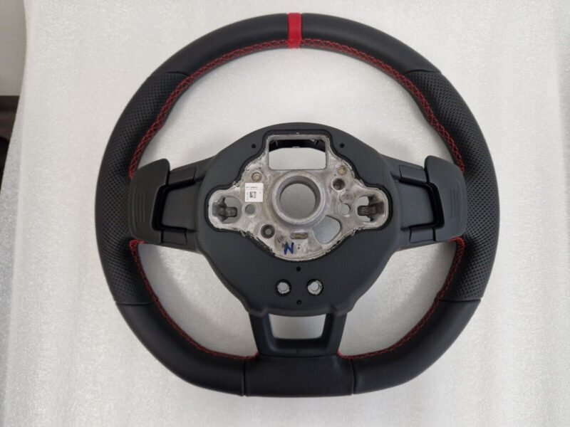 GENUINE VW Golf 7 GTI TCR DSG Mk7 (5G) Flat Bottom Steering Wheel