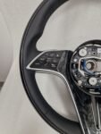 Mercedes W223 EQS 2021+ Piano Black & Leather & Wood Steering Wheel New