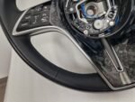 Mercedes W223 EQS 2021+ Piano Black & Leather & Wood Steering Wheel New