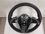 Mercedes W223 EQS 2021+ Piano Black & Leather & Wood Steering Wheel New