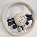 OEM Mercedes-benz AMG Performance Steering Wheel | Beige | HEATED | W223 W213