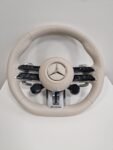 OEM Mercedes-benz AMG Performance Steering Wheel | Beige | HEATED | W223 W213