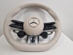 OEM Mercedes-benz AMG Performance Steering Wheel | Beige | HEATED | W223 W213