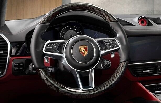 OEM Porsche CARBON Steering Wheel 911 Boxter Cayman 991 Macan Cayenne HEATED