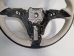 Mercedes-Benz OEM W223 S-Class 2021+ Black Piano Wood Beige Steering Wheel Rim