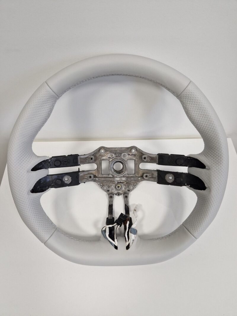 Mercedes Benz OEM W223 W213 EQS EQE 2021+ Steering Wheel Rim WHITE HEATING NEW