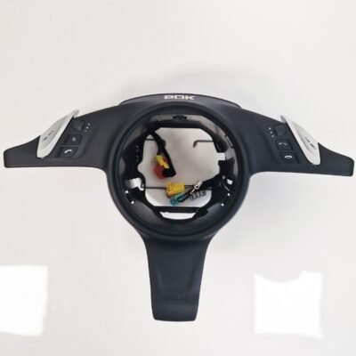 Porsche 911 997 GT3 Steering Wheel PDK Trim silver Black