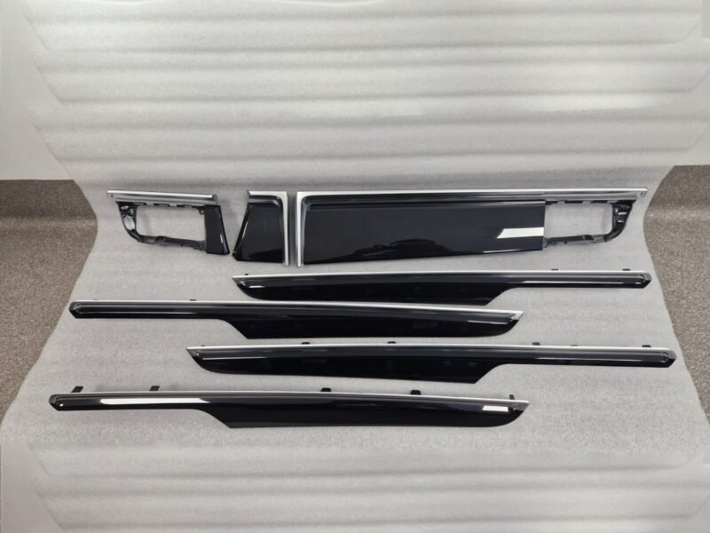 Porsche Macan 2019+ Piano Black Interior Trim Set Of 7 Brand New OEM