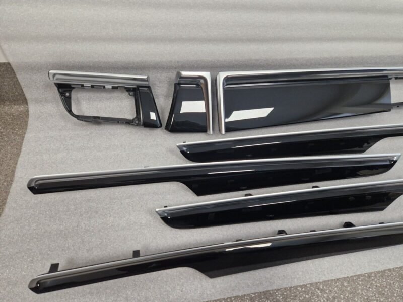 Porsche Macan 2019+ Piano Black Interior Trim Set Of 7 Brand New OEM